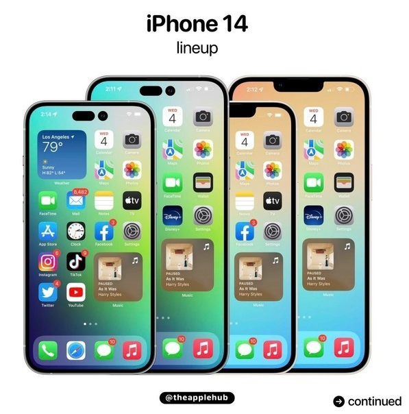 通什镇苹果14维修分享iPhone 14全家福 