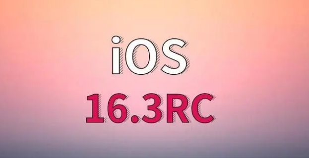 通什镇苹果手机维修分享iOS 16.3 RC版升级_iOS 16.3 RC版一键刷机教程 